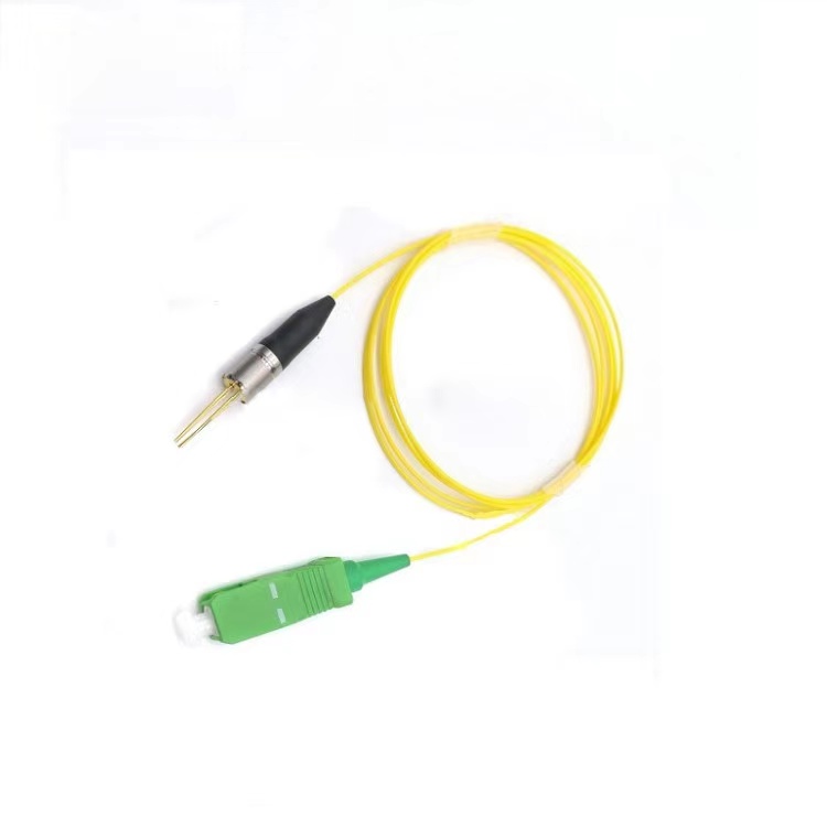 Pigtailed 1330nm DFB CWDM laser diode with isolator and monitoring PIN-PD